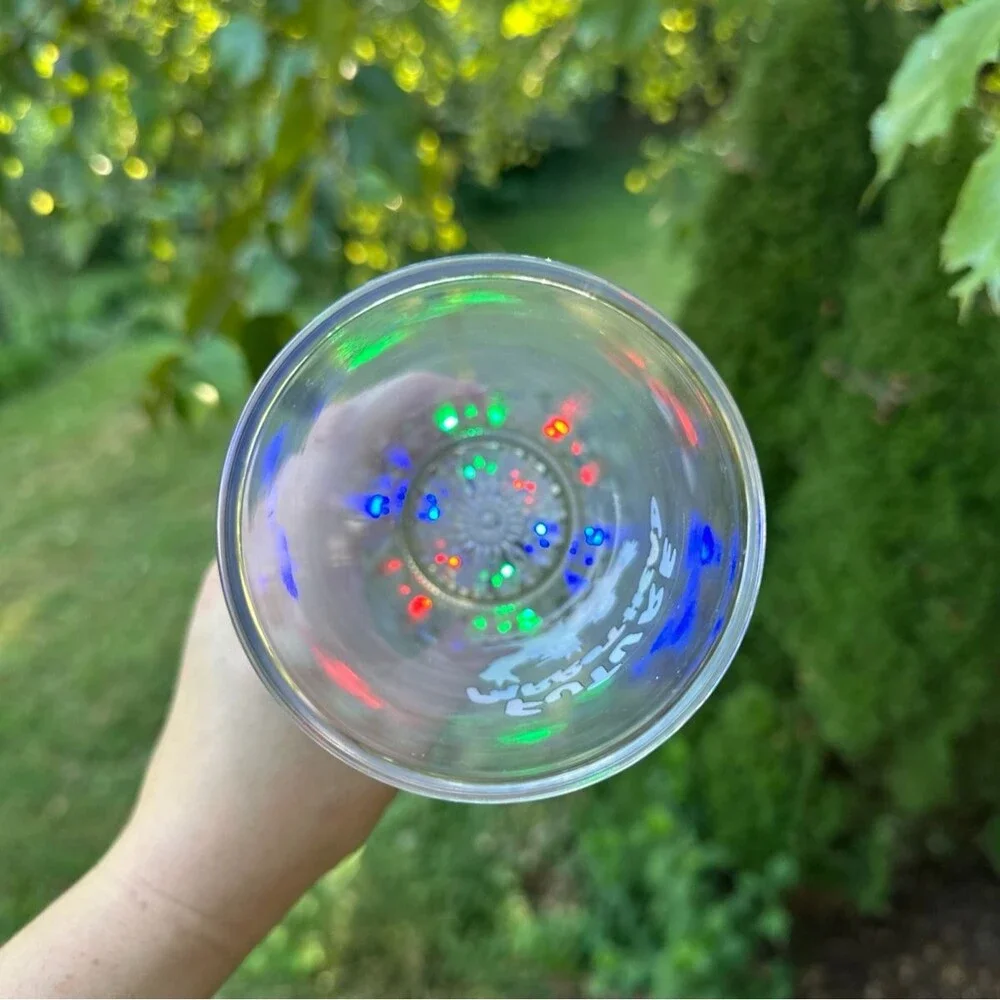 Future Margaritaville Parrot Head Light Up Drinking Glasses Souvenir
